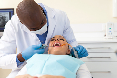 Teeth cleaning at Tempe dental clinic